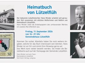 Zweite Vorstellung Heimatbuch Lützelflüh